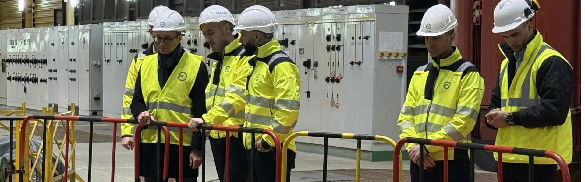 Interim Minister of Energy Traicho Traikov visited Chaira pumped-storage hydropower plant to monitor the progress of the plant's repair activities to bring it back to normal operat
